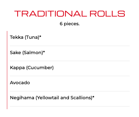 Traditional Rolls